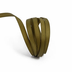 Лента Ideal репсовая в рубчик шир.6мм цв. 569 хаки уп.27,42м