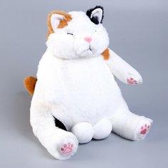 Мягкая игрушка «Кот», 35 см, цвет белый NO Name