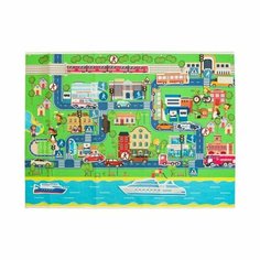 Игра-конструктор «Прогулка по городу», с игровым полем, 58 деталей Lip Lip
