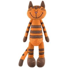 Maxitoys Luxury Мягкая игрушка «Кот рыжий Полосатик», 33 см