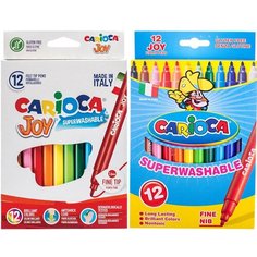 Фломастеры наб. 12цв, CARIOCA JOY, 40614