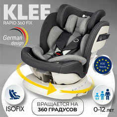 KLEE Rapid 360 Fix Deep Blue автокресло от 0 до 36 кг с Isofix