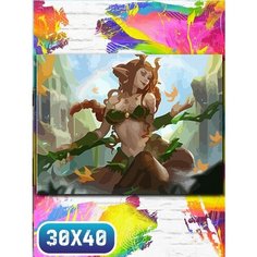 Картина по номерам на холсте игры дота 2 - 12222 30х40