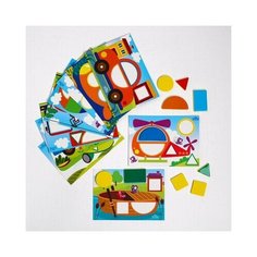 Мозаика с шаблонами «Транспорт», Школа талантов