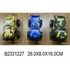 Машинка инерционная, 3 цв. в ассортименте, в п 26x8x18 см NO Mark