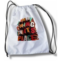 Мешок для cменной обуви надписи - 30224 Brut Boxers