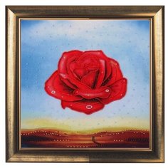 Набор для вышивания бисером "Медитативная роза", 27x27 см, Butterfly