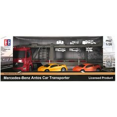 Машинка Автовоз Mercedes-Benz 1:26 на РУ (свет, звук) в короб Double Eagle