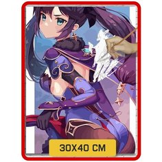 Картина по номерам на холсте Игра Genshin impact 5934 30x40