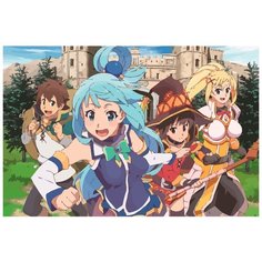 Картина по номерам на холсте Аниме Коносуба 5531 60x40