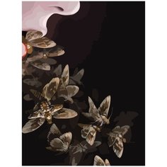 Картина по номерам на холсте морчание ягнят ганнибал лектор - 1204 30X40