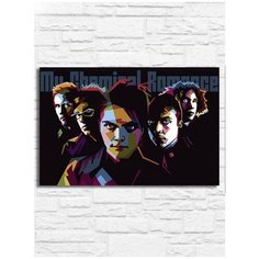 Картина по номерам на холсте Музыка Kasabian Фрэнк Айеро - 7710 Г 30x20