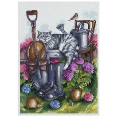 Набор для вышивания "Дачник", 18x24,5 см, PANNA