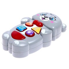 Развивающая игрушка Zabiaka Лакки любимый мишутка 4928992, серый