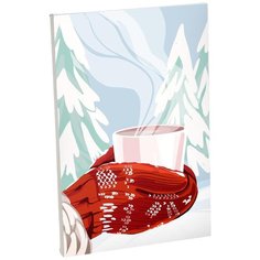 Школа талантов картина по номерам «Горячий чай» (6853841), 30 х 20 см, разноцветный