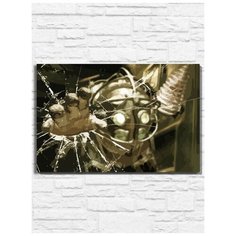 Картина по номерам на холсте Bioshock 1 (биошок 1, PS, Xbox, PC, Switch) - 10337 60х40