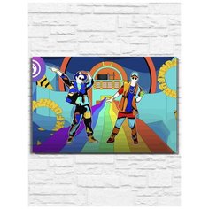 Картина по номерам на холсте игра Just Dance 2022 (PS, Xbox, PC, Switch) - 11104 Г 60x40