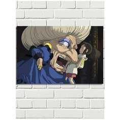 Картина по номерам Аниме Унесенные призраками (Юбаба, Тихиро, Каонаси) - 7451 Г 60x40