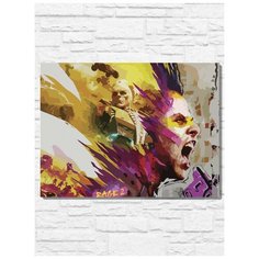 Картина по номерам на холсте игра Rage 2 (PS, Xbox, PC, Switch) - 9788 Г 30x40