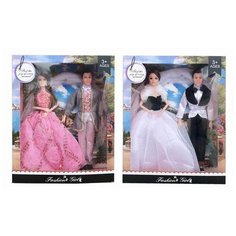 Игровой набор Свадьба Shantou Gepai Y22534013 в комплекте кукла 28см 2штук предметы 3штуки Наша Игрушка