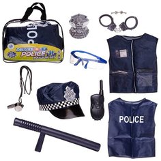 Игровой набор Junfa Полиция в сумке (с формой и аксессуарами)