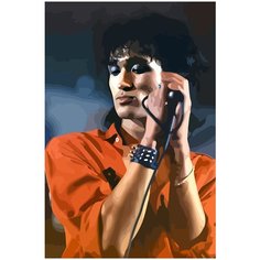 Картина по номерам на холсте виктор цой кино - 604 40X60