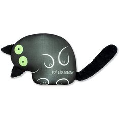 Мягкая игрушка-антистресс Штучки, к которым тянутся ручки Кот Уголёк, Вот это поворот
