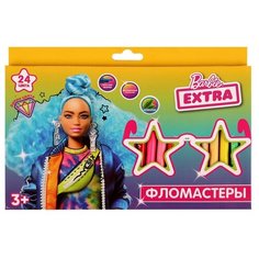 Умка Набор фломастеров Барби, FRK24-67363-BRB, разноцветный, 24 шт.