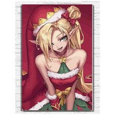 Картина по номерам на холсте игры league of legends, лига легенд, лол, новый год, рождество - 11457 В 60x40