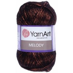 Пряжа YarnArt Melody 100г, 230м (ЯрнАрт Мелоди) Нитки для вязания, 9% шерсть, 21% акрил, 70% полиамид, цвет 899 теракот, 2шт