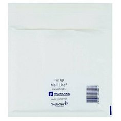Крафт-конверт с воздушно-пузырьковой плёнкой Mail Lite, 18х16 см, белый, 5 шт. Sweet Home