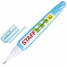 Ручка-корректор STAFF "College", 4 мл, металлический наконечник, 226815