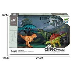 Набор фигурок Динозавры, 4 предм, коробка Наша Игрушка