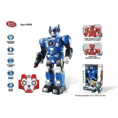 Робот капитан на РУ (свет, звук) в коробке Китай