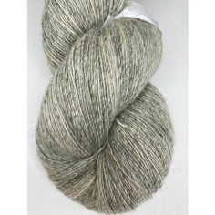 Пряжа для вязания шерсть 8/1 Light Grey 115-125 г. Нет бренда