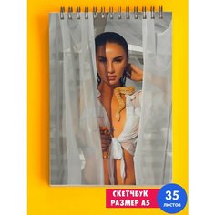 Скетчбук - Альбом для рисования - тетрадь - записная книжка - блокнот А5 Анна Асти 1st Color