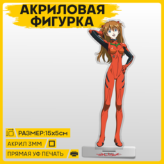 Фигурка из акрила статуэтка Аниме Evangelion Евангелион 15х5см 1-я Наклейка