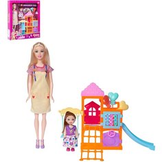 Кукла на игровой площадке, кукла модельная, аксессуары, JB0211322 Amore Bello