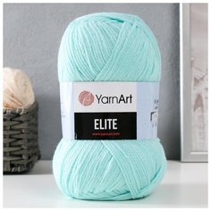 Пряжа "Elite" 100% акрил 300м/100г (856 айсберг) Yarn Art