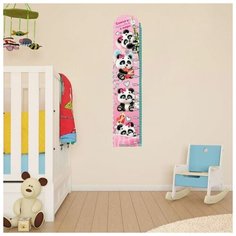 Ростомер фигурный с передвижным элементом на магните "Самая красивая в мире", 150 см Noname