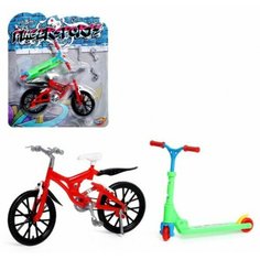 Набор пальчиковый самокат и велосипед №SL-05425 микс 6245280 Woow Toys
