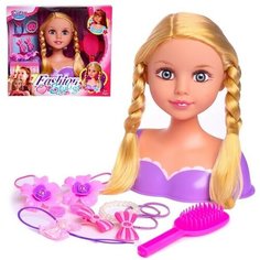 Кукла-манекен для создания причёсок «Катрина» с аксессуарами Нет бренда