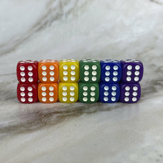 Игральные кости / Набор "12 кубиков для настольных игр" Нет бренда