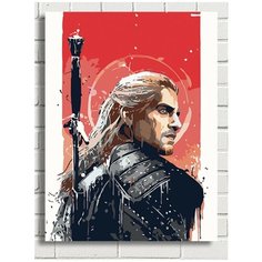 Картина по номерам сериал Ведьмак (Геральт) - 8244 В 30x40