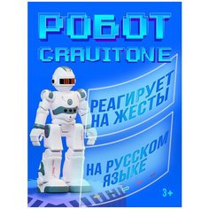 Робот радиоуправляемый IQ BOT "GRAVITONE", русское озвучивание, управление жестами