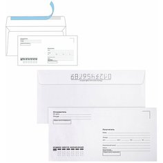 Конверты BRAUBERG 122450, комплект 10 шт.