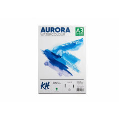 Aurora Альбом-склейка для акварели Aurora Rough А3 12 л 300 г/м² 100% целлюлоза