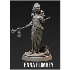 Миниатюра для настольных игр "Enna Flimbey" ДнД / Dungeons & Dragons, нри. Нет бренда