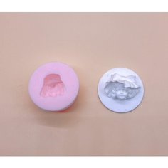 Силиконовый Молд HobbyPage №1803 лицо для куклы