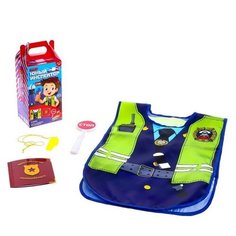 Набор полицейского Woow Toys для мальчиков "ДПС" жилет, жезл, свисток, удостоверение